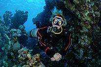 side mount diver specialty