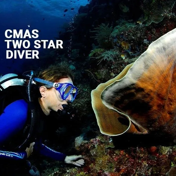 CMAS Zwei-Stern-Taucher